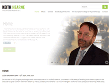 Tablet Screenshot of keithhearne.com